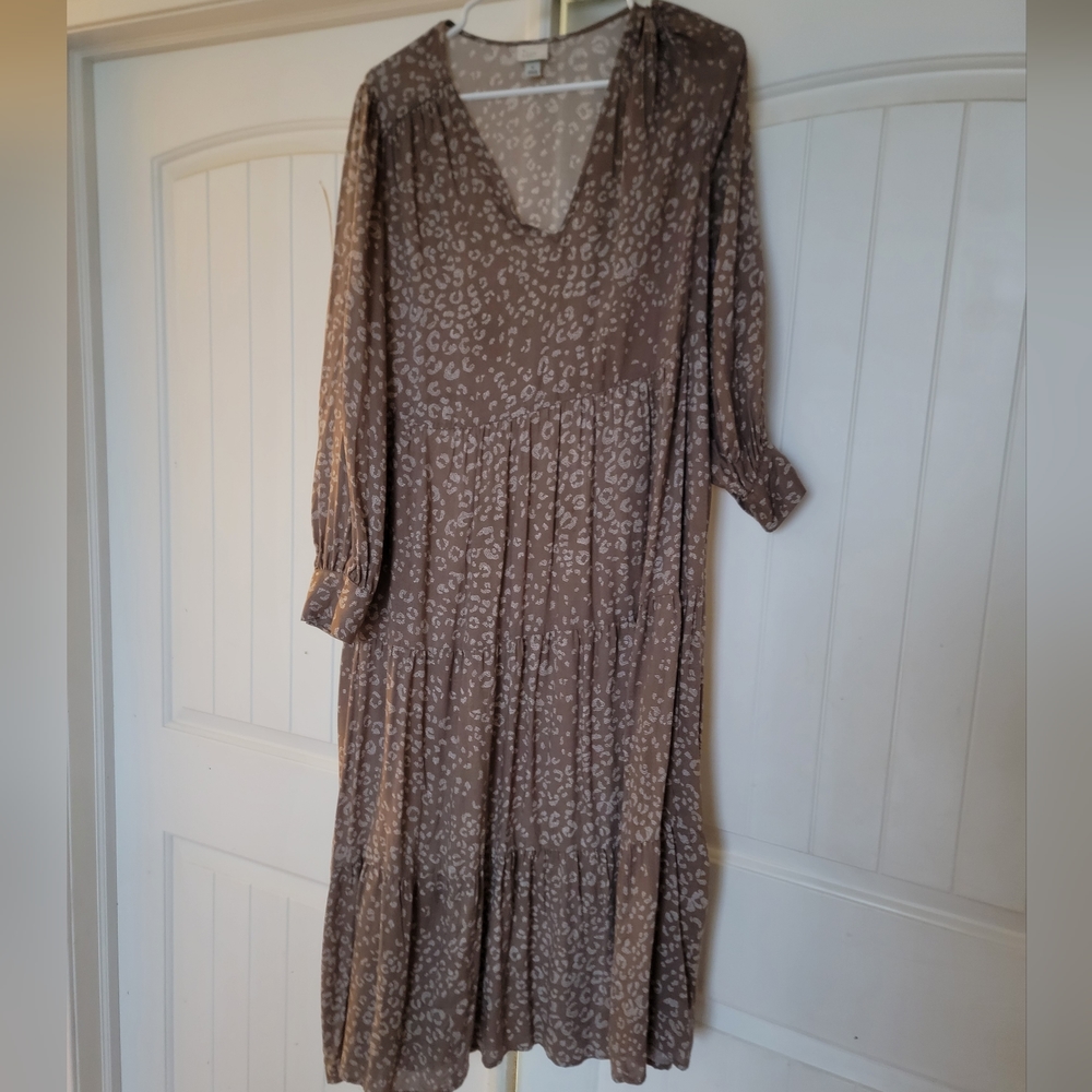 A new day animal print dress